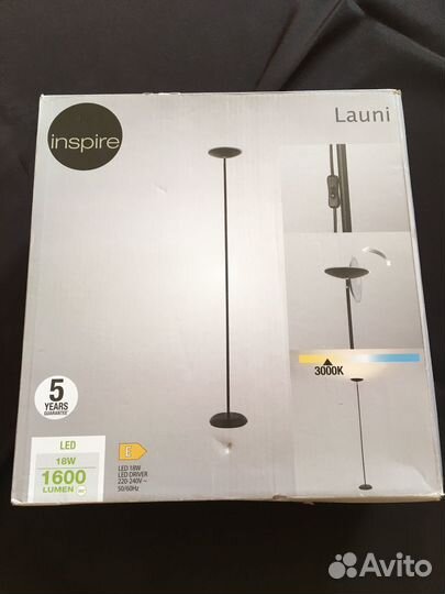 Торшер напольный