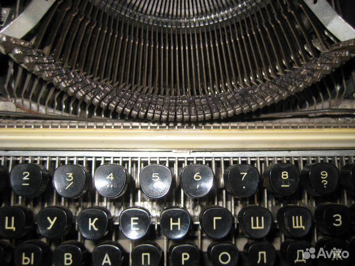 2 печатные машинки Роботрон Любава