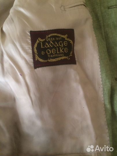 Льняной летний пиджак