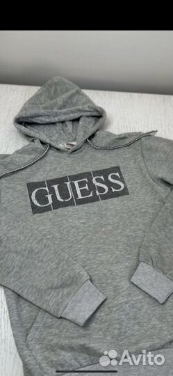 Худи guess оригинал теплые