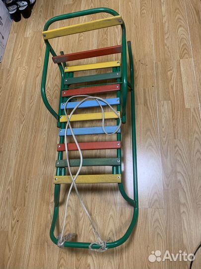 Детские санки коляска