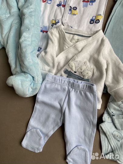 Вещи для новорожденного пакетом 56 62