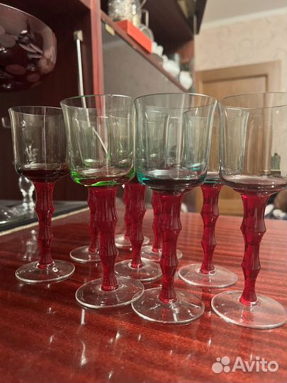 Бокал фужер рюмка СССР Мещерский цветок