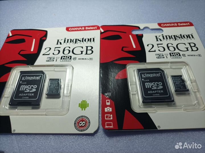Карта памяти MicroSD 256gb