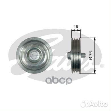 Натяжной ролик привода вспомогательных агрегатов