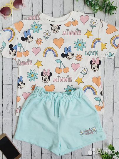 Zara костюм для девочки 110 см