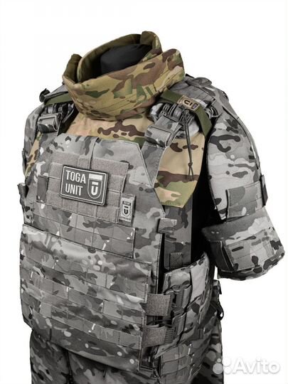 Защита шеи Заслон с мягкой броней Бр1