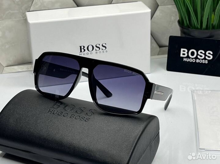 Солнцезащитные очки мужские hugo boss