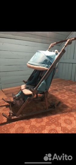 Коляска санки