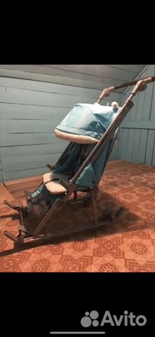 Коляска санки