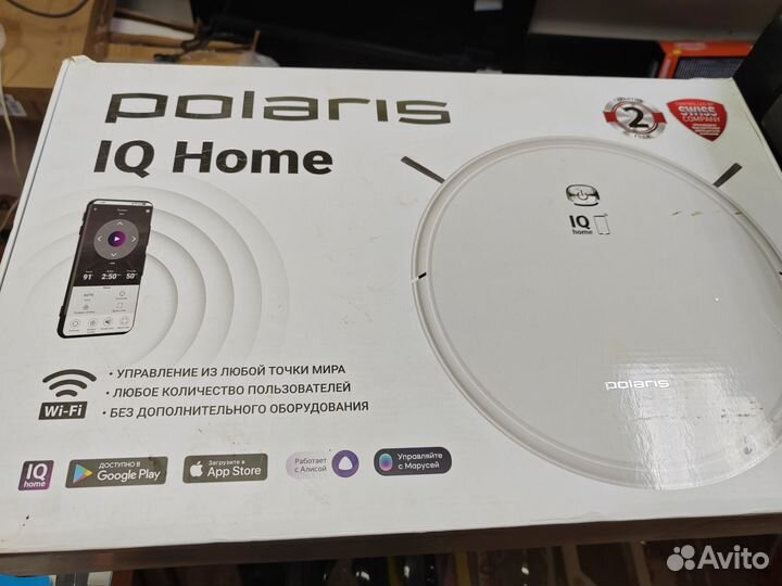 Робот-пылесос Polaris pvcr 1229 IQ Home Aqua