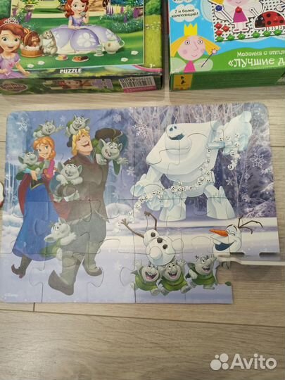 Пазлы пакетом