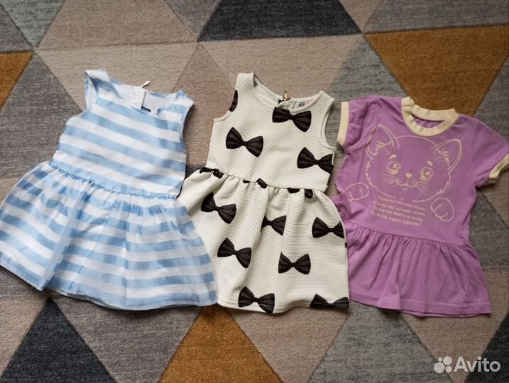 Пакет вещей на девочку 86-92