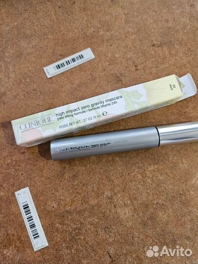 Тушь для ресниц Zero 01 Black 8 ml Clinique