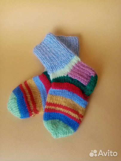 Носки вязаные детские