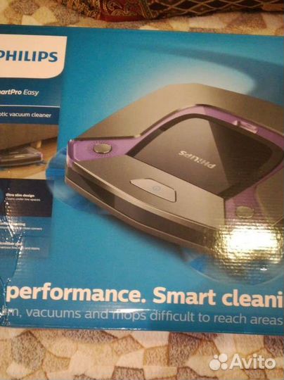 Робот пылесос philips