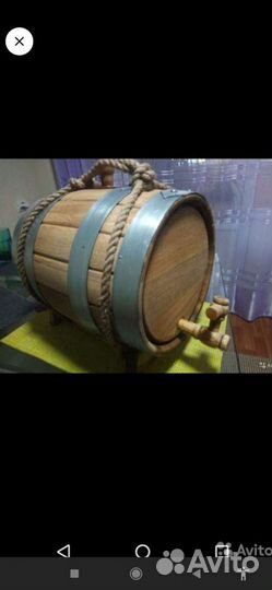 Бочка дубовая 50 литров