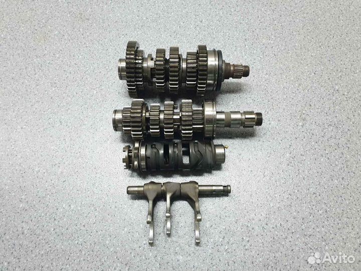 Yamaha XJR400R кпп в сборе