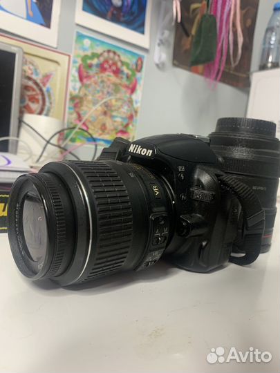 Зеркальный фотоаппарат nikon d3100