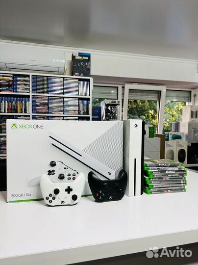 Xbox One S + 400 Игр Гарантия 12 Месяцев