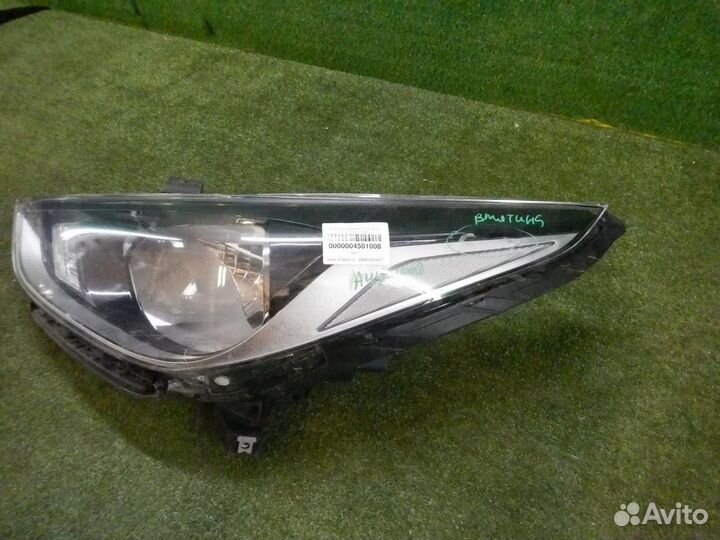 Фара левая Hyundai Solaris