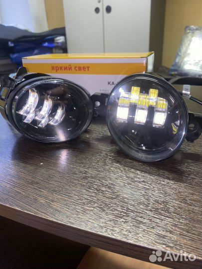 Туманки Nissan almera led 50W