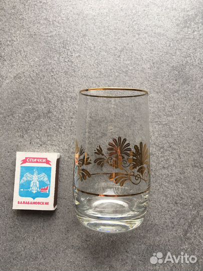 Хрустальные стаканы Чехия СССР