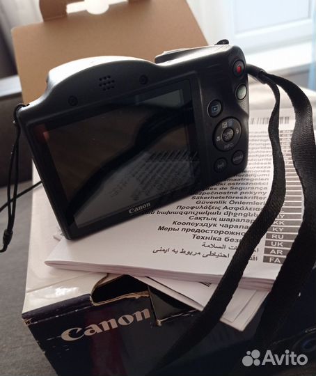 Фотоаппарат Canon PowerShot SX430 IS, черный