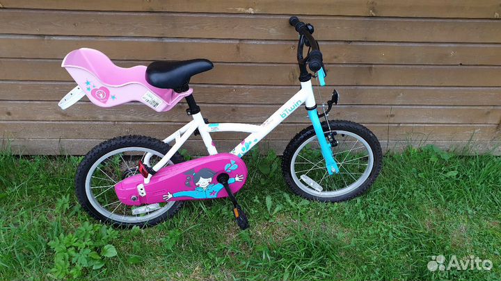 Велосипед для девочки 4-7 лет