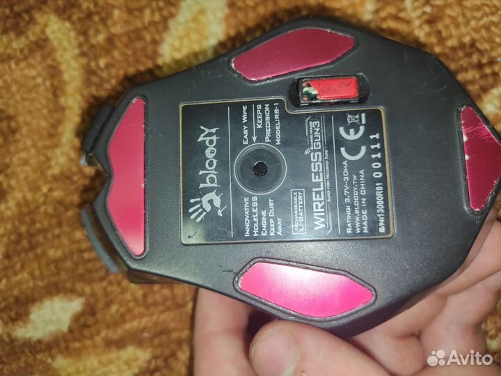 Мышь A4Tech Bloody R80 на запчасти