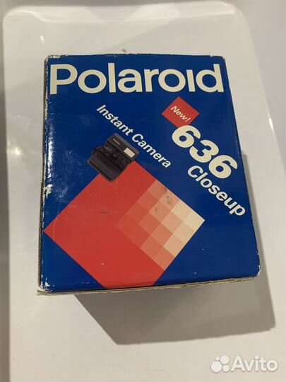 Касетный фотоаппарат Polaroid 636 closeup