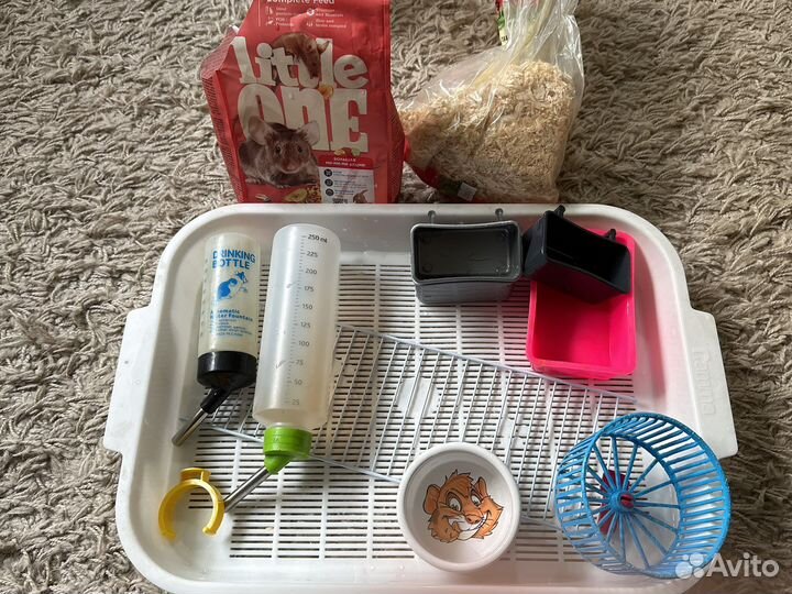 Аксессуары для клетки, корм