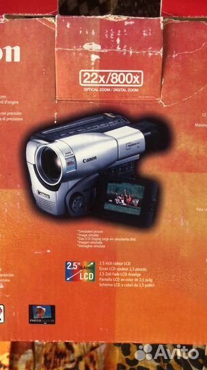 Видеокамера canon
