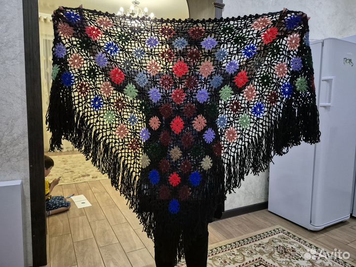 Вязанные шали