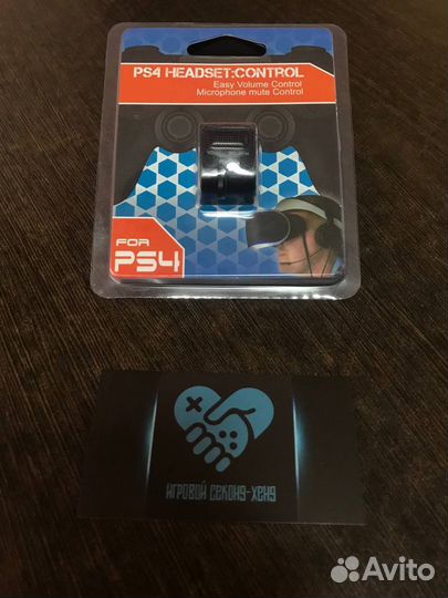 PS4 Headset control Audio Аудио адаптер