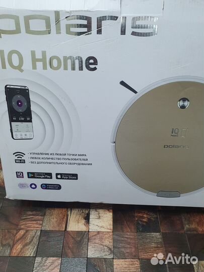 Робот пылесос pvcr 0735 IQ Home aqua