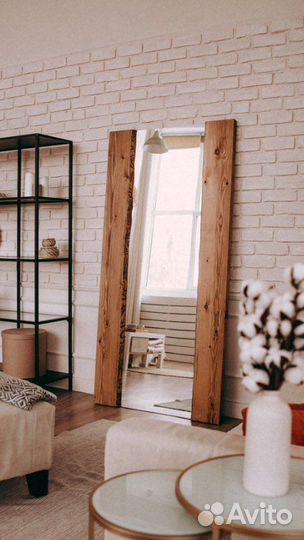 Зеркала с живым краем