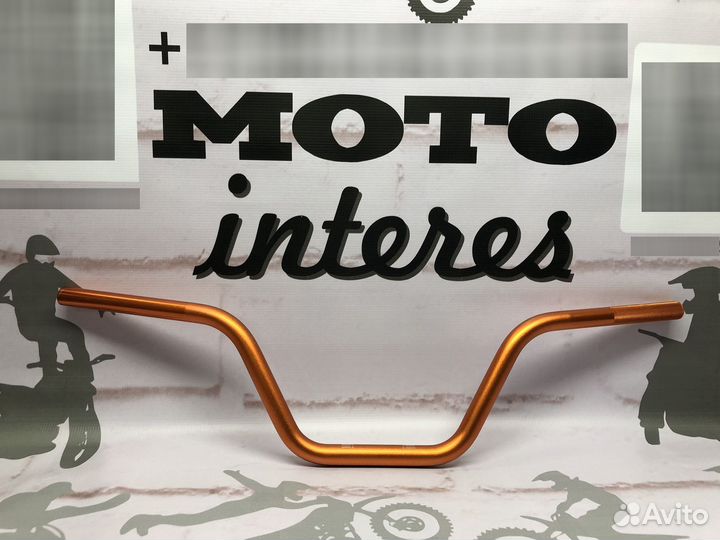 Руль для питбайка алюминиевый 22мм