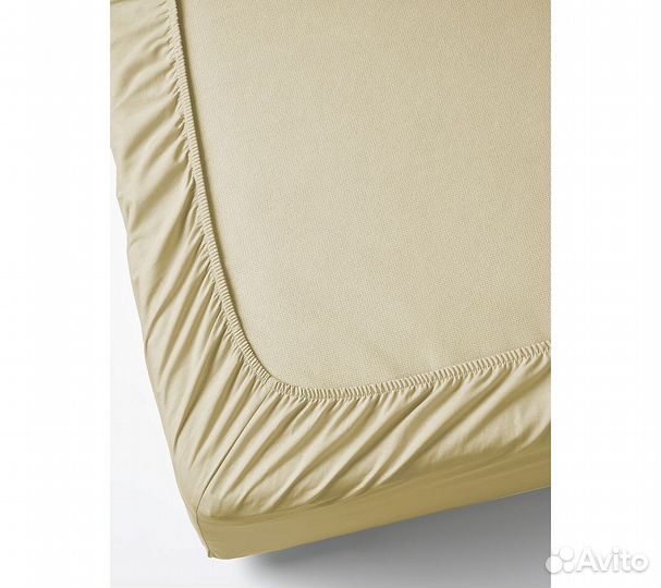 Простынь GoodNight Сатин 180х200х20 Шампань на рез