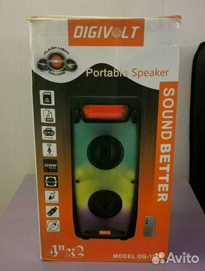 Акустическая система DG-1128 - Bluetooth колонка