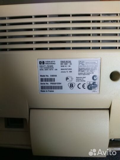 Принтер лазерный Hewlett Packard LaserJet 1100