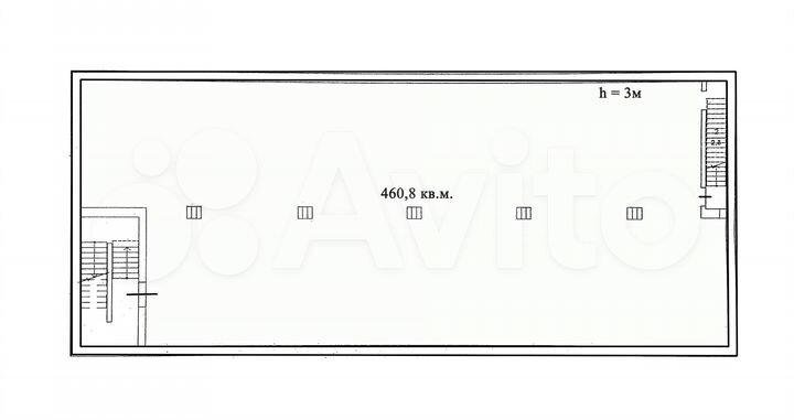 В нежилом здании 460 м²