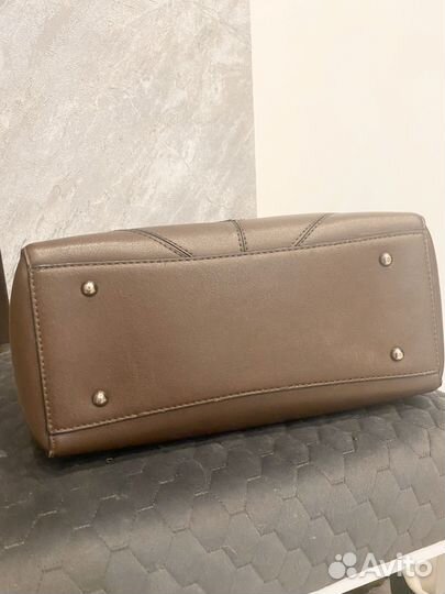 Сумка коричневая экокожа