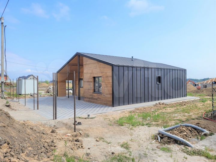 Дом 106 м² на участке 4 сот.