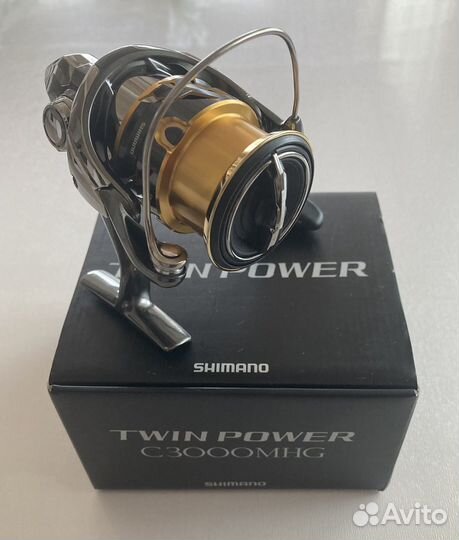Катушка shimano 20 twin power С 3000 MHG