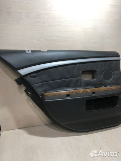 Обшивка двери задняя левая не лонг BMW 7 E65