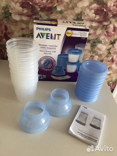 Контейнеры для хранения молока Philips Avent