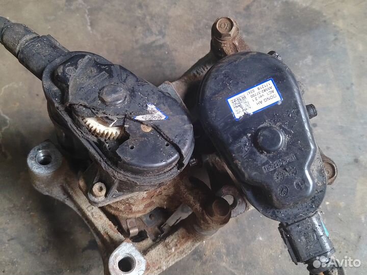 Задний суппорт киа Оптима 4 эл ручник