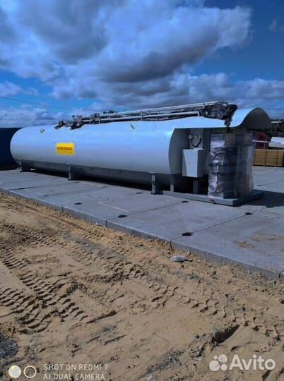 Контейнерная АЗС для заправки своей техники