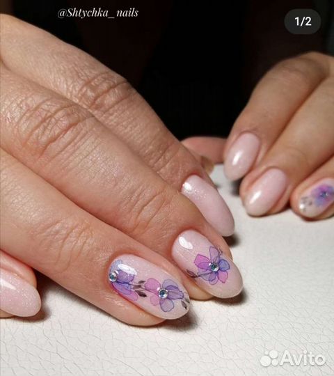 Маникюр гель лак